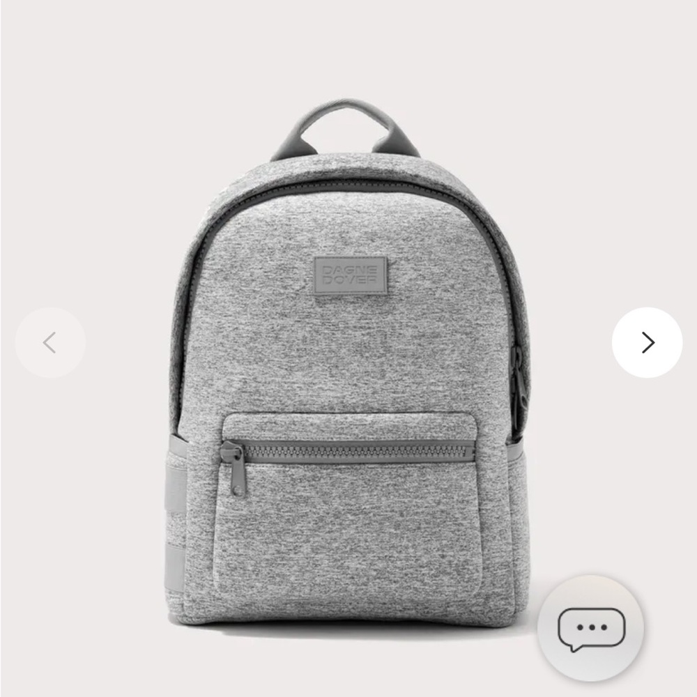 Dagne Dover Heather Gray Backpack